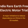 Rare Earth Free EV Motor Trial