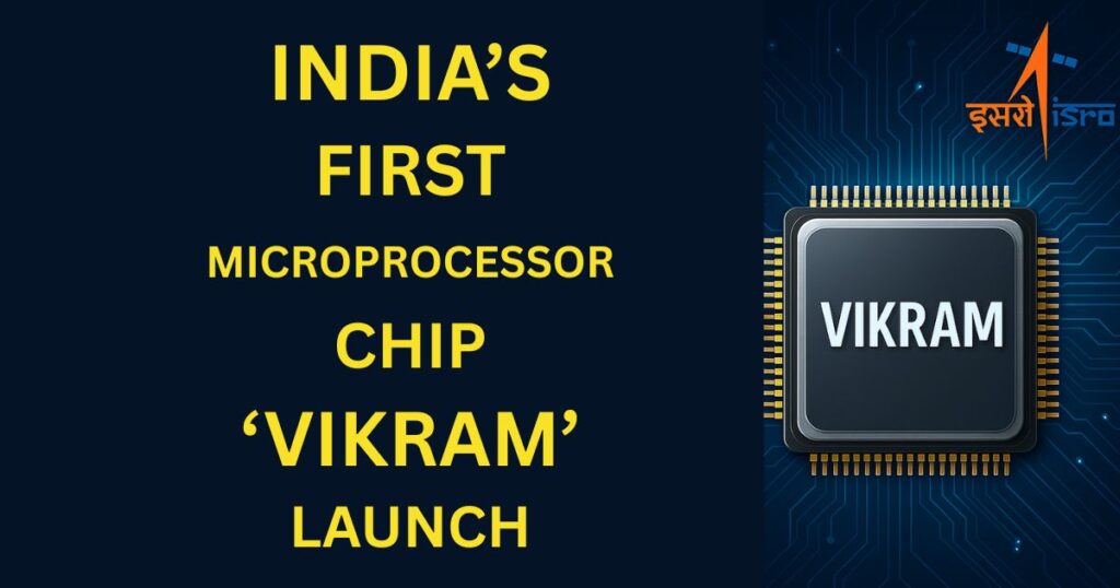 'Vikram' microprocessor chip